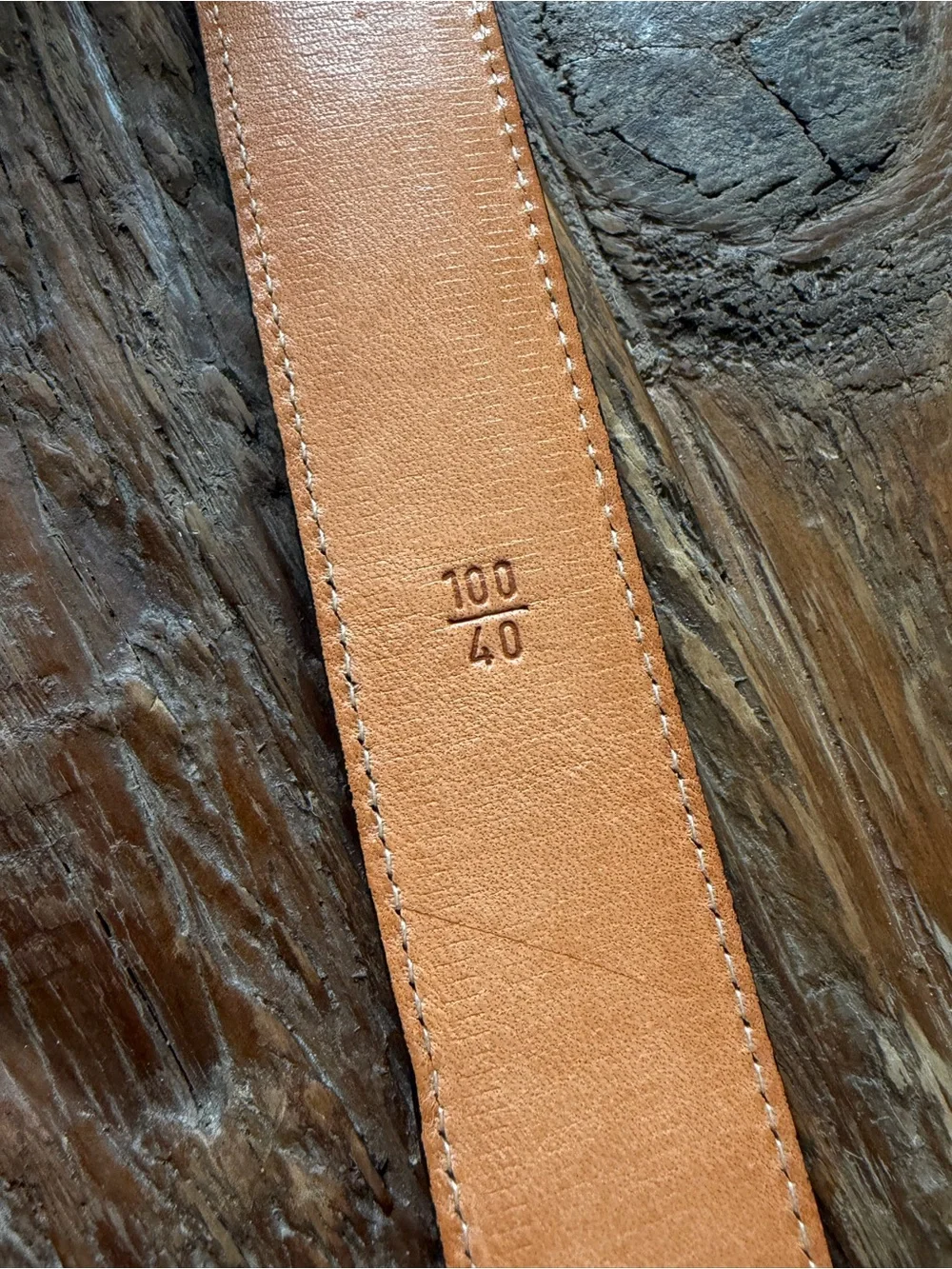 Martin Dingman Black Leather Belt with Gold Buckle